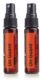 doTERRA On Guard desinfectante en niebla de 27 ml, pack de 2 para viajar.