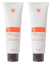 doTERRA On Guard pasta dental blanqueante, doble paquete para uso diario y frescura