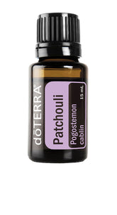 doTERRA Patchouli, frasco de 15 ml para piel suave y aroma calmante