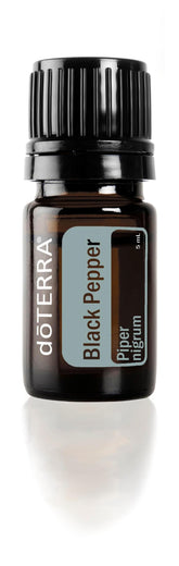 doTERRA Pimienta Negra - botella: aroma intenso para realzar sabores