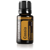 DoTERRA Cassia: botella de 15 mL con aroma cálido para difusor.