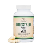 Double Wood Colostrum cápsulas 1000 mg para apoyo inmunitario diario
