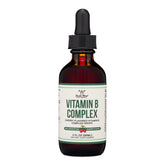 Double Wood Supplements botella con gotas cereza; apoya energía diaria.