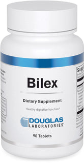 Douglas Laboratories Bilex, botella de cápsulas para apoyo digestivo.