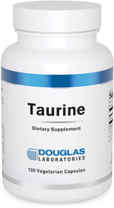 Douglas Laboratories Taurina, bote 500 mg, apoyo a funciones corporales generales.