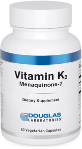 Douglas Laboratories Vitamina K2 MK-7, botella: soporte para la salud ósea.