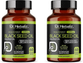 Dr HERBALIST botella de aceite de semilla negra para uso diario