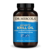 Dr. Mercola aceite de krill antártico en botella con omega-3 de alta calidad