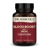 Dr. Mercola Impulso de sangre: cápsulas, podrían apoyar la energía diaria gracias al hierro.