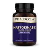 Dr. Mercola nattokinase de liberación prolongada, tabletas para apoyar la circulación.