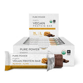 Dr. Mercola Pure Power Bar con envoltorio práctico para snack energético.