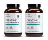 Dr. Mercola Pure Power Creatine Monohydrate, derrame de botella para dosis rápida durante el entrenamiento