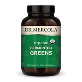 Dr. Mercola Verduras fermentadas en cápsulas, conveniencia diaria para incorporar vegetales.