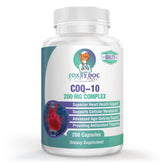 Dr. Valerie Nelson CoQ10 cápsulas de 200 mg para energía diaria.