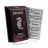 DRAGONX Suplemento para hombres: cápsulas de potencia para energía diaria.