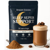 Dream Cocoa magnesio en tarro, apoyo a la relajación nocturna