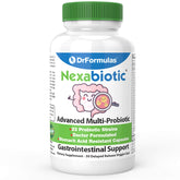 DrFormulas Nexabiotic en botella, cápsulas para equilibrio intestinal.