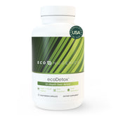 EcoNugenics ecoDetox: cápsulas en botella para apoyo a la salud hepática y energía diaria