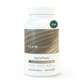 EcoNugenics MycoPhyto Complex: botella con cápsulas para apoyo inmune potencial