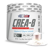 EHP Labs CREA-8 creatina micronizada en pote de 500 g para fuerza