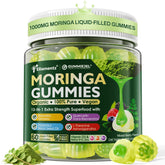 Gomitas Moringa de ELLAMENTZ en botella para energía diaria natural.