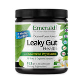 Emerald Labs, botella Leaky Gut, apoyo digestivo diario.
