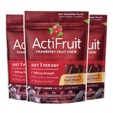 ActiFruit de Enzymatic Therapy frente al empaque, apto para uso diario.