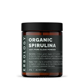 Erbology Spirulina en polvo 3,2 onzas: lista para batidos y smoothies energéticos