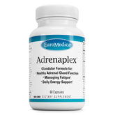 EuroMedica Adrenaplex: bote de cápsulas para apoyo diario de las glándulas suprarrenales.