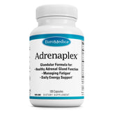 EuroMedica Adrenaplex, botella de cápsulas para apoyo adrenal.