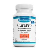 EuroMedica CuraPro 375 mg: botella con cápsulas suaves para apoyo diario del hígado