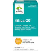 EUROPHARMA Bone-Silica: botella para apoyar densidad ósea saludable.