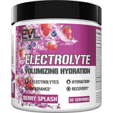Evlution Ultimate Electrolytes polvo sabor frambuesa para hidratación rápida durante entrenamientos