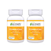 EZ Melts tableta de kombucha con sabor jengibre-limón se disuelve rápido en la boca