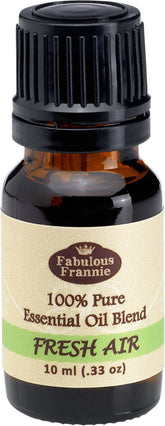 Fabulous Frannie Fresh Air: botella de aceite esencial para aroma cítrico revitalizante
