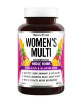 FarmHaven Multivitaminas para mujeres, envase práctico para uso diario.