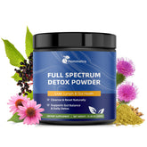 Femmetra Detox 29 en 1, envase de 300 g para uso diario.