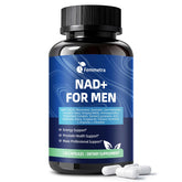 Femmetra NAD+ energía: cápsulas para mayor claridad y vitalidad.