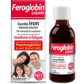 Feroglobin: botella de líquido orgánico 500 ml, fácil de tomar cada día.