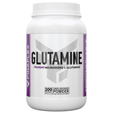 FINAFLEX glutamina pura, bote frontal, apoyo a la recuperación muscular tras entrenamientos.