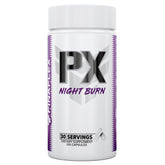 FINAFLEX PX NIGHT BURN botella con cápsulas para quema de grasa sin estimulantes