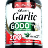 FITO MEDIC'S Lab ajo sin olor cápsulas para uso diario cómodo
