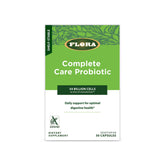 Flora Complete Care Probiotic: cápsulas en blister, apoyo diario a la salud digestiva.