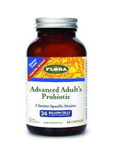 Flora Probiotico Avanzado para Adultos: cápsulas que apoyan la flora intestinal y la digestión