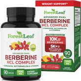 ForestLeaf Berberina cápsulas 1300 mg: posible apoyo para energía diaria.