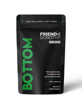 Botella de Bottom de FRIEND OF DOROTHY con cápsulas de fibra para apoyo digestivo
