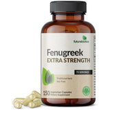Futurebiotics Fenogreco, frasco de fuerza extra para apoyo al bienestar general.