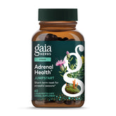 Gaia Herbs Adrenal Health Jumpstart — botella frontal para energía sostenida
