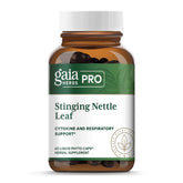 Gaia Herbs Ortiga Hoja: botella con cápsulas líquidas para soporte respiratorio suave