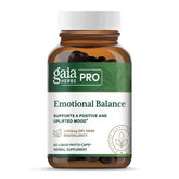 Gaia Herbs PRO Equilibrio Emocional, botella para calma diaria.